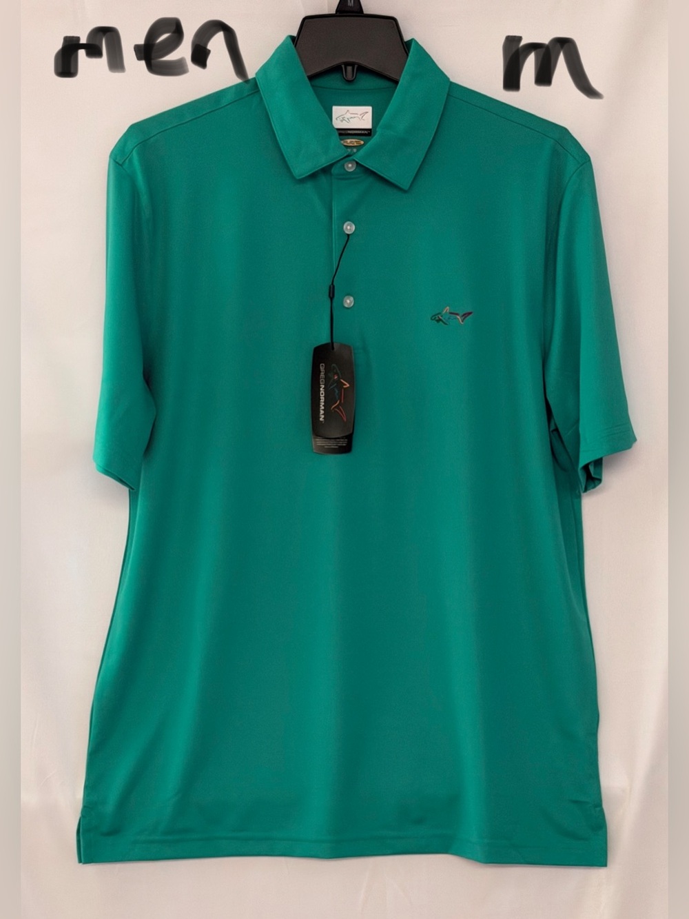 Greg Norman Collection Men’s Teal Polo Shirt